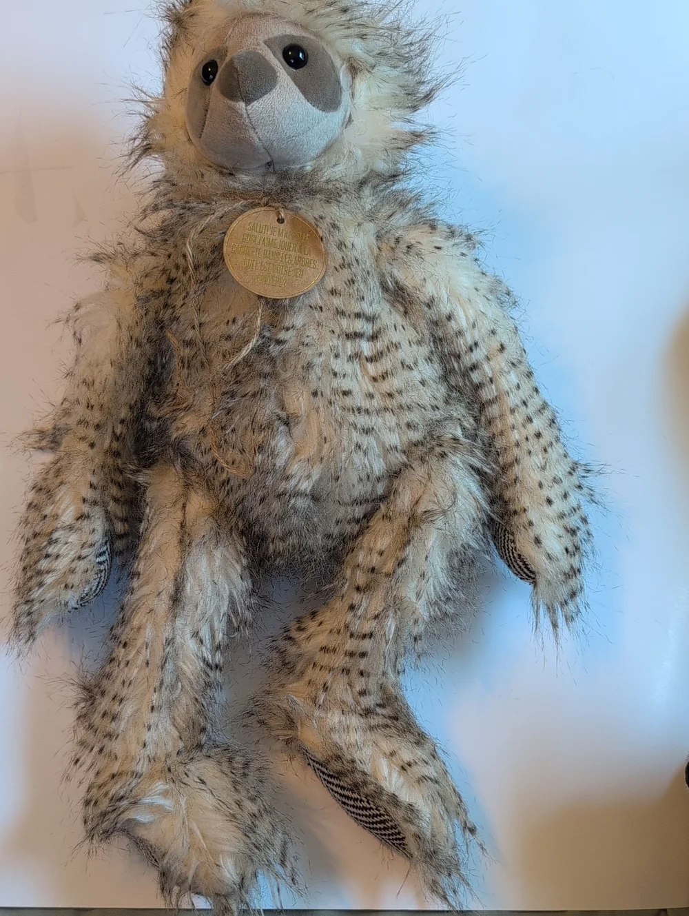 Gus The Sloth Plush Toy Heat And Hug Plush